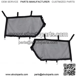 Fit For Can Am Maverick X3 Max 2017 2018-2021 2Pcs Window Shade Shield Nets