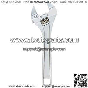 806SW Xtra Slim Jaw 6-Inch Adjustable Wrench | 0.94-Inch Jaw Opening | Precise Jaw Design Grip in Tight Spaces | Measurement Scales for Easy Sizing of Diameters, 6-Inch