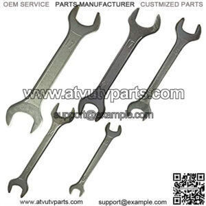 5 pcs 3mm Thin Double Ended 8 mm thru 19mm Cone Wrench Bicycle Tool Kit Spanner Bike Cycling Multi Set