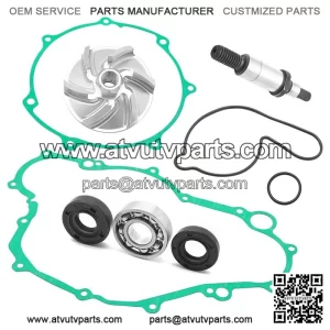 Water Pump Rebuild Kit for Yamaha YFZ450 2004-2013 Impeller Bearing Shaft Gasket