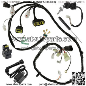 Wiring Harness Switch Key Coil Starter Relay for Suzuki QuadSport LT-Z400 2004