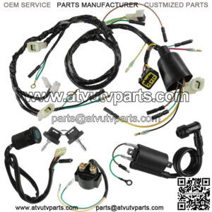 Wiring Harness Switch Key Coil Relay for Honda TRX400EX Sportrax 400 2x4 1999-04