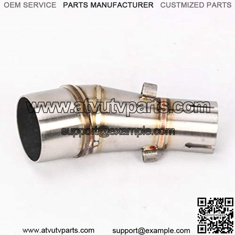 51mm Slip On 2'' Motorcycle Exhaust System Dual Outlet Muffler Mid Pipe For Kawasaki Ninja 250 Ninja 250R EX250 2008-2012 Z250 Z300 2008-2017 For Kawasaki EX300 Ninja300 2013 14 2015-2017 - Image 5