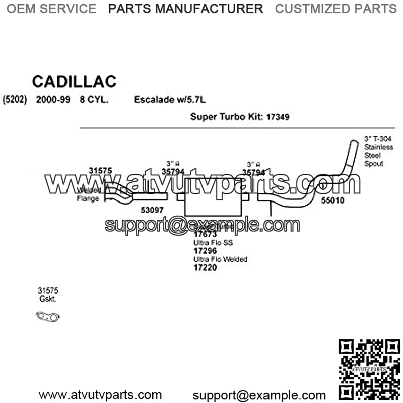 Dynomax Ultra Flo 17296 Exhaust Muffler - Image 3