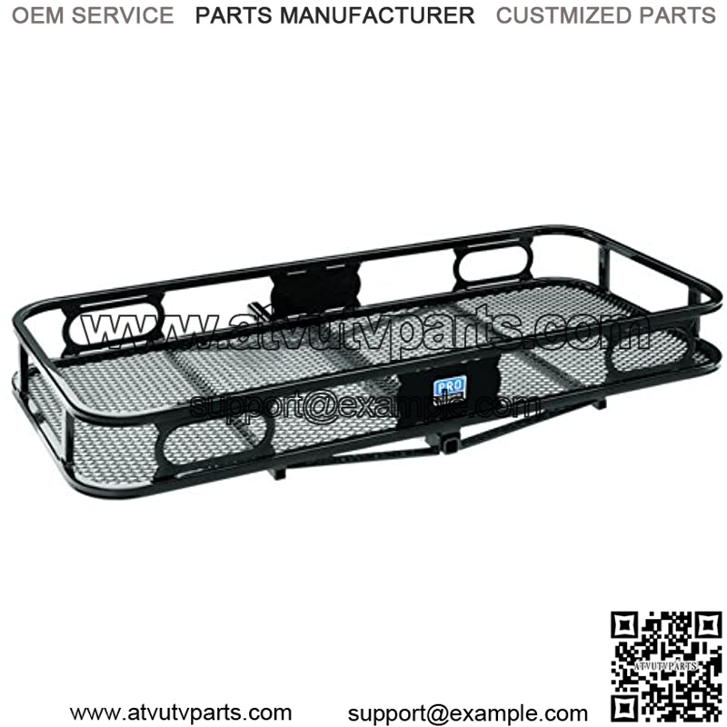 Pro Series 63155 Rambler Hitch Cargo Carrier for 1-1/4 Receivers, Black