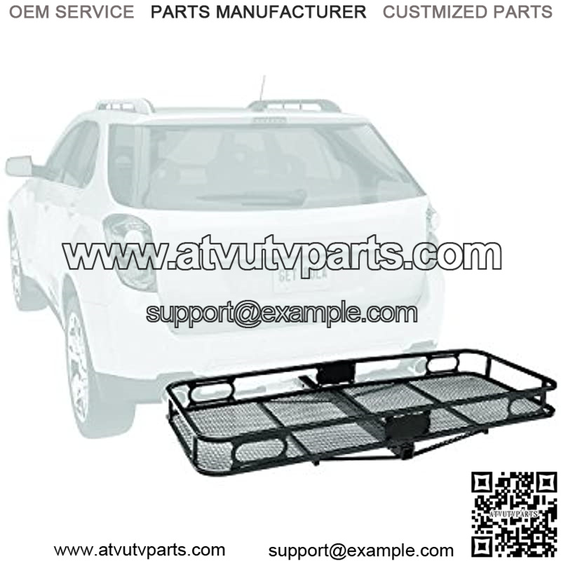 Pro Series 63155 Rambler Hitch Cargo Carrier for 1-1/4 Receivers, Black - Image 3