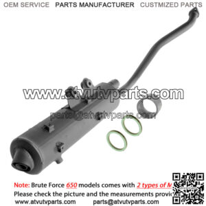 Exhaust Muffler W/Gasket For Kawasaki Brute Force 650 KVF650D KVF650 D 4X4 05-13