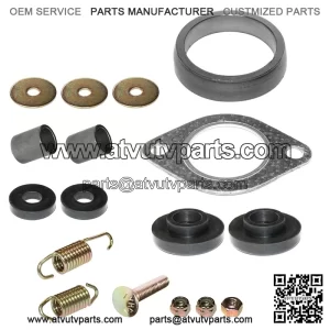 Polaris Scrambler 500 4X4 2001-2004 Exhaust Muffler Kit