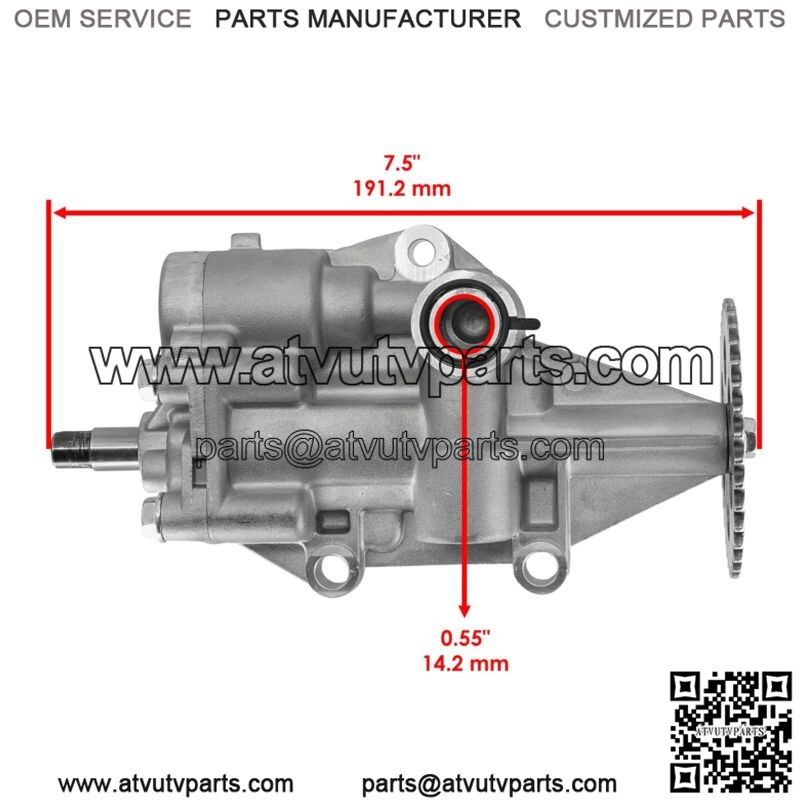 Engine Oil Pump For Polaris General XP 4 1000 3023124 2020-2023 (For: Polaris) - Image 2