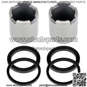 2 Rear Brake Caliper Piston W/Seals For Polaris General 1000 Eps 2017-2019 (For: Polaris)