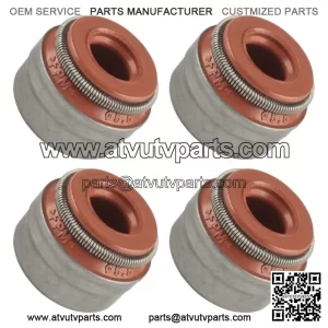 4x Valve Stem Seal for Can-Am Commander 1000R / Max 1000R 2018 / 420430420