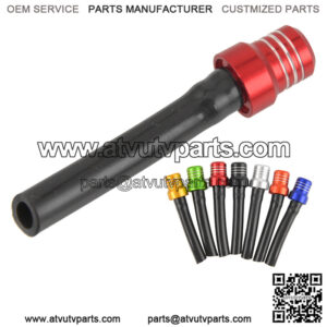 Off-road motorcycle accessories CNC two-color modified fuel tank cap fuel-saving cap fuel tank cap one-way ventilation with steel balls