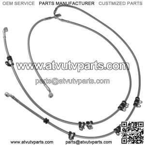 705601495 Front Flexible Brake Hose For Can-Am Maverick X3 (For: Can-Am Maverick X3)