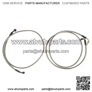 New Front/Rear Brake Lines For Polaris RZR 800/S 800/4 800/XP 900 1068 Extended