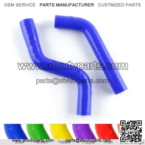 Blue For Yamaha YFZ450X 10-11/YFZ450R 2009-2013 Silicone Radiator Coolant Hoses