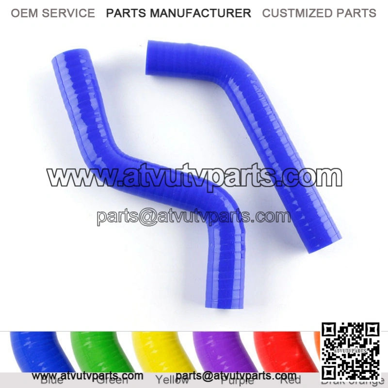 Blue For Yamaha YFZ450X 10-11/YFZ450R 2009-2013 Silicone Radiator Coolant Hoses