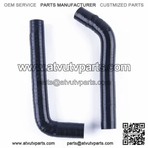 For 2004-2013 Yamaha YFZ 450 YFZ450 Silicone Radiator Hoses Black Coolant Pipe