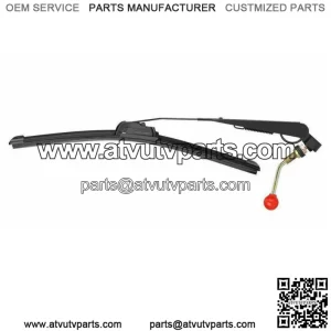 Universal UTV Manual Windshield Wiper For Can Am X3 Honda Kawasaki Teryx Polaris