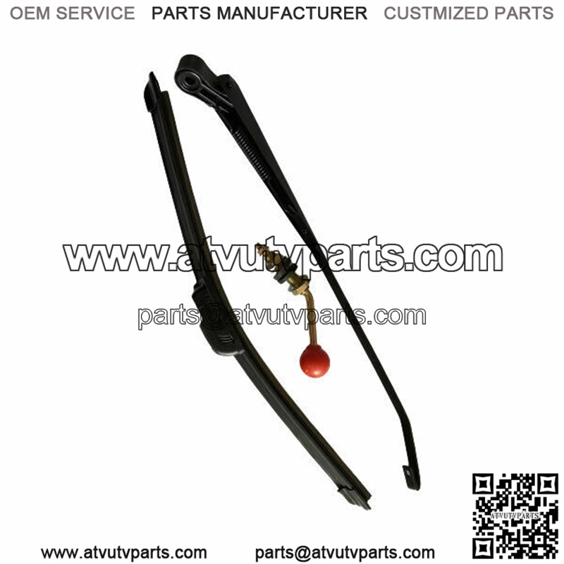 Universal UTV Hand Front Operated Windshield Wiper Kit For Polaris Ranger RZR - Image 2