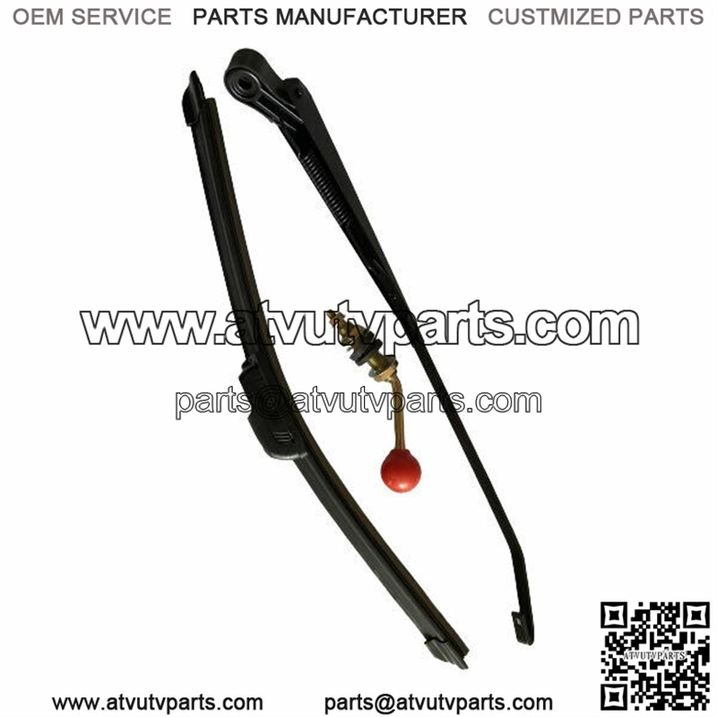 Universal UTV Hand Front Operated Windshield Wiper Kit For Polaris Ranger RZR - Image 3