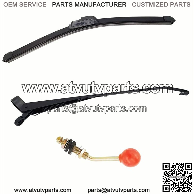 Universal manual wiper accessories Manual Windshield Wipe Set Replacement Kit - Image 2