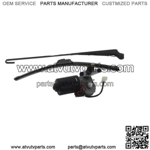 12V Electric UTV Windshield Wiper Motor Kit For Polaris Kawasaki Honda Pioneer (For: More than one vehicle)