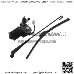 For Polaris RZR Ranger Kawasaki MULE UTV 12V Electric Windshield Wiper Motor Kit (For: More than one vehicle)