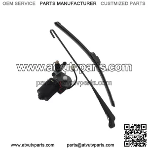 12V Electric UTV Windshield Wiper Motor Kit For Golf Cart Agriculture Vehicle (For: More than one vehicle)