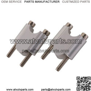 Handlebar Riser Kit 1 1/8" Bars 30mm Handle Bar Risers MX Motorcycle ATV