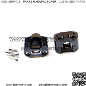 1 1/8" 28mm Fat Handle Bar Risers CNC Mount Clamp Risers Pit Dirt Bike ATV Quad