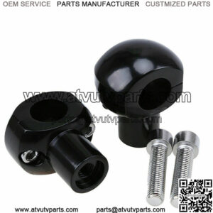 Pair  7/8?? 22mm CNC Motorcycle Aluum Handle Bar Mount Adapter Risers Clamp ATV
