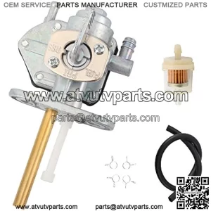 Fuel Vavle LT 80 Petcock Shut Off Tank Switch Fits for Suzuki LT80 LTA400 LT400 LTZ250 LTF300F Fits for Kawasaki Vulcan 750 VN750 51023-S006 Fits for Yamaha YFM250 350 600 Raptor Banshee Grizzly Blast