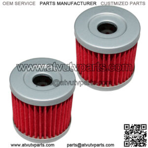 Oil Filter for Suzuki LTZ400 LT-Z400 Quad Sport 2003 04 05 06 07 08 2009 2-Pack