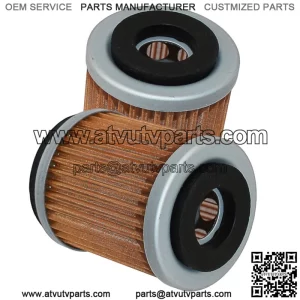 Oil Filter for Yamaha Bw200 Big Wheel 200 1985 1986 1987 1988 2-Pack