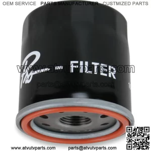 PU Oil Filter Spin-On Black fits Kawasaki Mule 610/Mule 600/Mule 2030 (For: More than one vehicle)