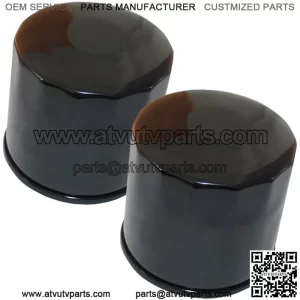 2 Pack Oil Filter Compatible with Suzuki 400 Lta400 Lta-400 F Fc Eiger Auto 4X4 Camo Hunter X Hunter 2002-2007