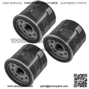 3 Pack Oil Filter for Yamaha YXR660 Rhino YZF R6 599 XJ6 Diversion 600 2006-2013