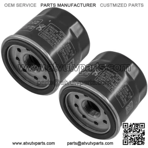 2 Pack Oil Filter for Yamaha YXR660 Rhino YZF R6 599 XJ6 Diversion 600 2006-2018