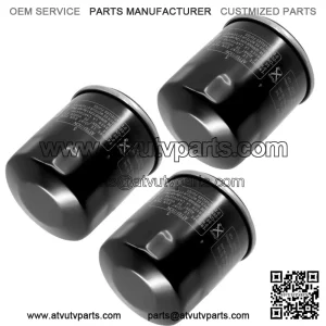 3 Pack Oil Filter for Yamaha YFM660 Grizzly YXR660 Rhino YFM450 Kodiak YYFM450Fx (Fits: Yamaha Rhino 660)