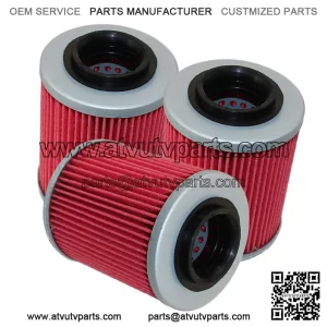 3 Pack Oil Filter for Can-Am Renegade 800R EFI X 800 1000 X Xc 2009 2011-2014
