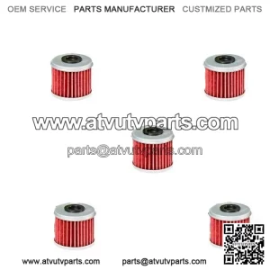 Honda TRX450R TRX450ER HiFlo Oil Filter HF116 TRX 450R 450ER - Pack of 5