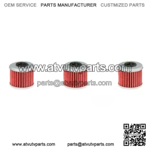 Honda TRX450R TRX450ER HiFlo Oil Filter HF116 TRX 450R 450ER - Pack of 3