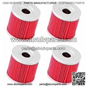 4 Pack Oil Filter Filters fits Suzuki Z400 LTZ400 LT-Z400 LTZ 400 LTR450 LT-R450