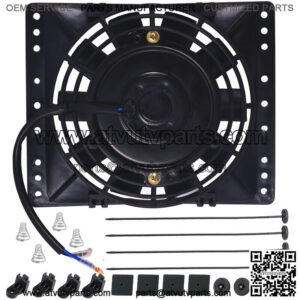 6-7 INCH ELECTRIC ENGINE RADIATOR TRANSMISSION OIL COOLER FAN CAR ATV MOTORCYCLE
