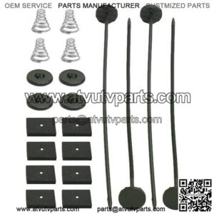 ELECTRIC FAN RADIATOR ENGINE TRANSMISSION OIL COOLER MOUNTING INSTALLATION KIT