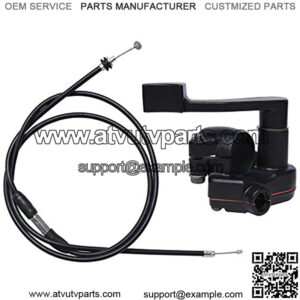 7/8'' 22mm Thumb Throttle Cable Accelerator Handle Assembly for 50cc 70cc 90cc 110cc 125cc 250cc ATV Quad Go Kart TaoTao Pit Bike