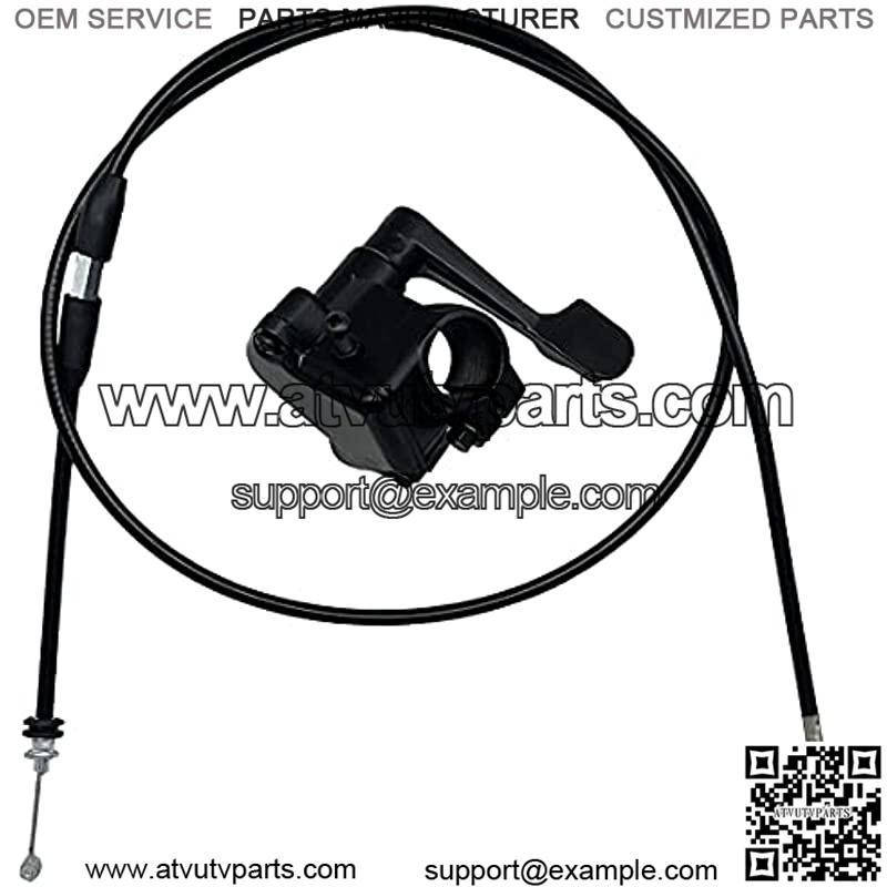 7/8'' 22mm Thumb Throttle Cable Accelerator Control Assembly for Chinese 50cc 70cc 90cc 110cc 125cc 250cc Kazuma TaoTao ATV Quad Go Kart