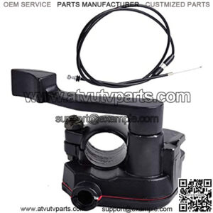 Thumb Throttle Accelerator With Throttle Cable Controller Throttle Wire Cable Assembly For 9cc 50cc 110cc 125cc ATV Quad Bike Buggy