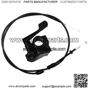 7/8'' 22mm Metal Thumb Throttle Cable Accelerator Control Assembly For Chinese 50cc 70cc 90cc 110cc 125cc 250cc ATV Quad Go Kart Pit Bike