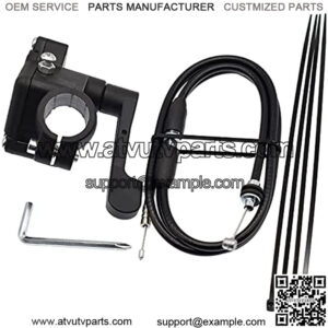 7/8inch 22mm plastic Thumb Throttle Cable Accelerator Handle Assembly for Chinese 50cc 70cc 90cc 110cc 125cc 250cc ATV Quad Go Kart